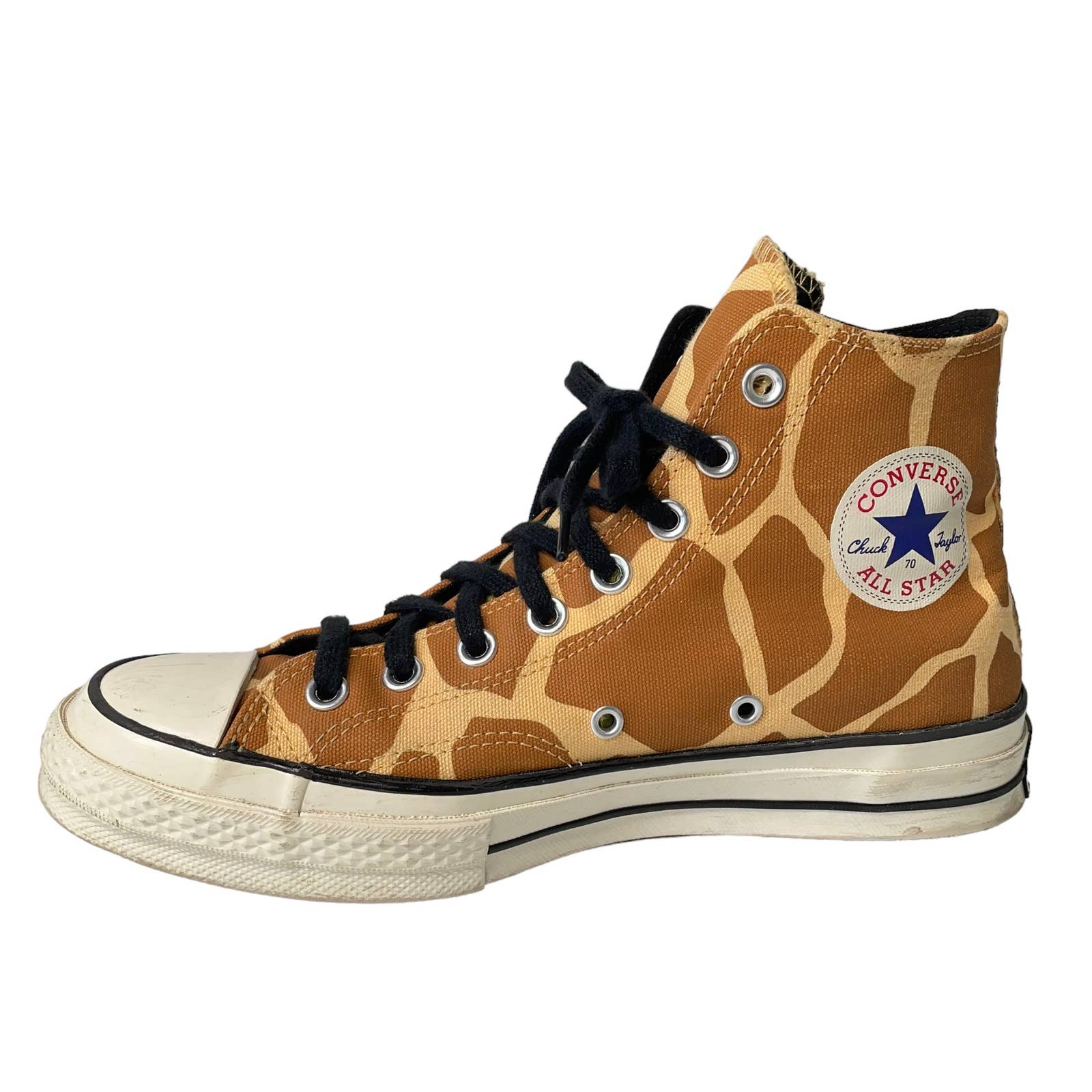 Converse | All Star Chuck Taylor 70 Giraffe Print High Top Sneakers M 7.5 W 9.5